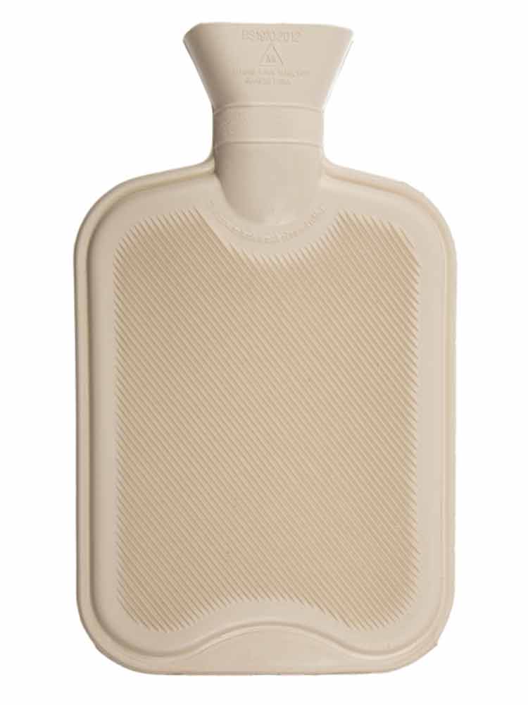 Pride Wärmflasche cremefarben 2 Liter
