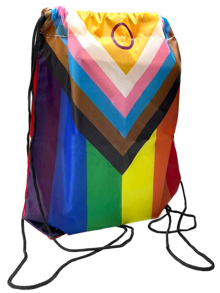 Progressive Pride Regenbogen Sportbeutel
