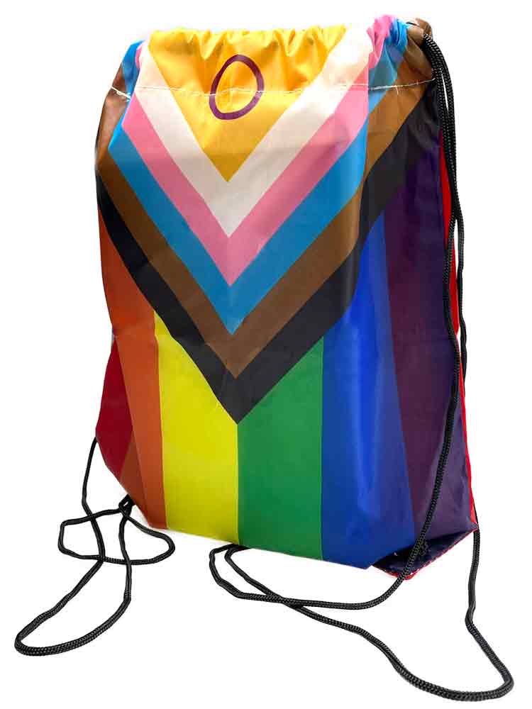 Progressive Pride Regenbogen Sportbeutel