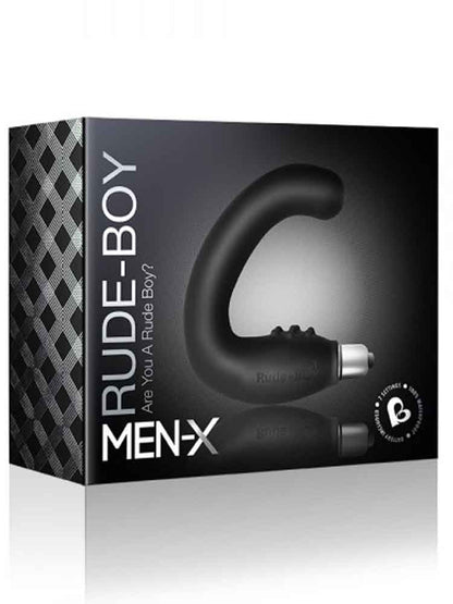 ROCKS-OFF RUDE BOY Prostate Vibrator - schwarz