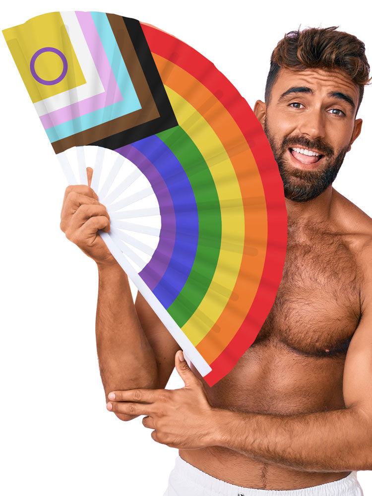 M-PROUD Fächer PRIDE LGBTQI+ 63 cm