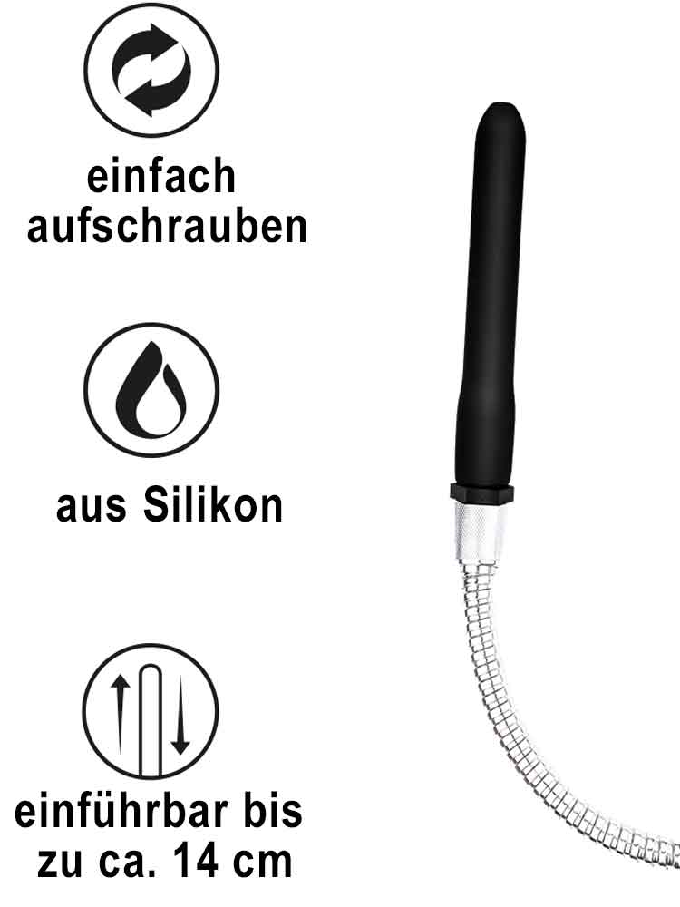 PROWLER Analdusche Silikon 6" schwarz