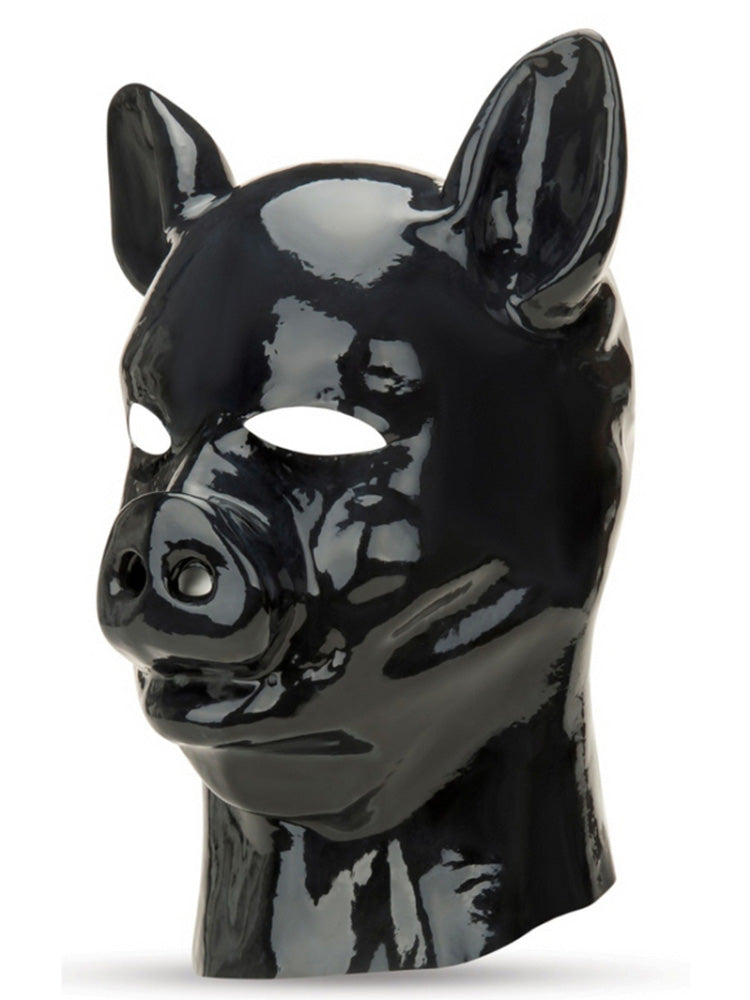 PROWLER Latex Schweinemaske schwarz