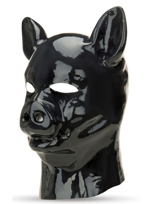 PROWLER Latex Schweinemaske schwarz