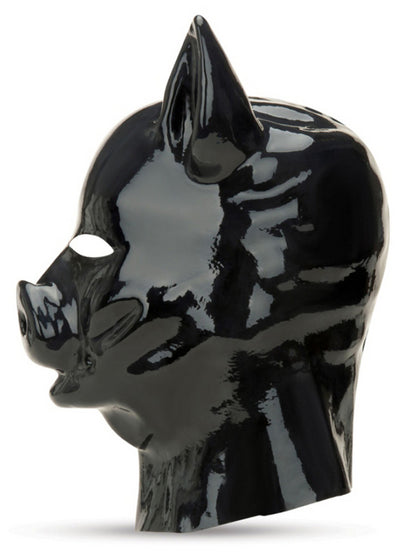 PROWLER Latex Schweinemaske schwarz