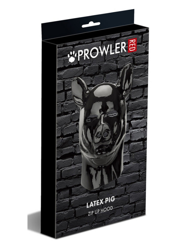 PROWLER Latex Schweinemaske schwarz