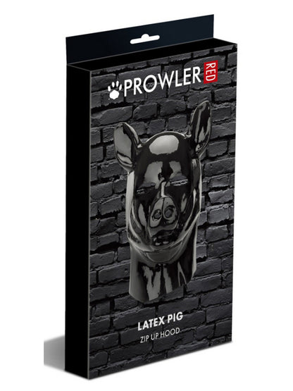PROWLER Latex Schweinemaske schwarz