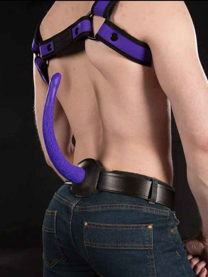 Mister S Puppy Tail - SHOW TAIL - purple