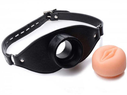 Pussy-Face Pussy-Boy Knebel - abschließbar