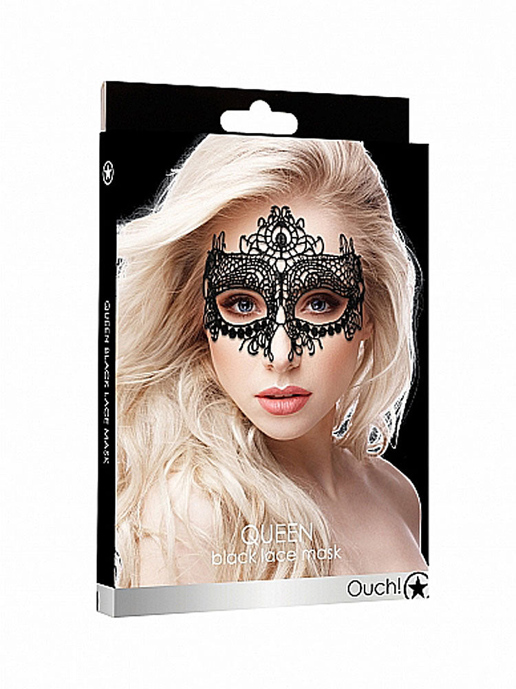 QUEEN schwarze Augenmaske