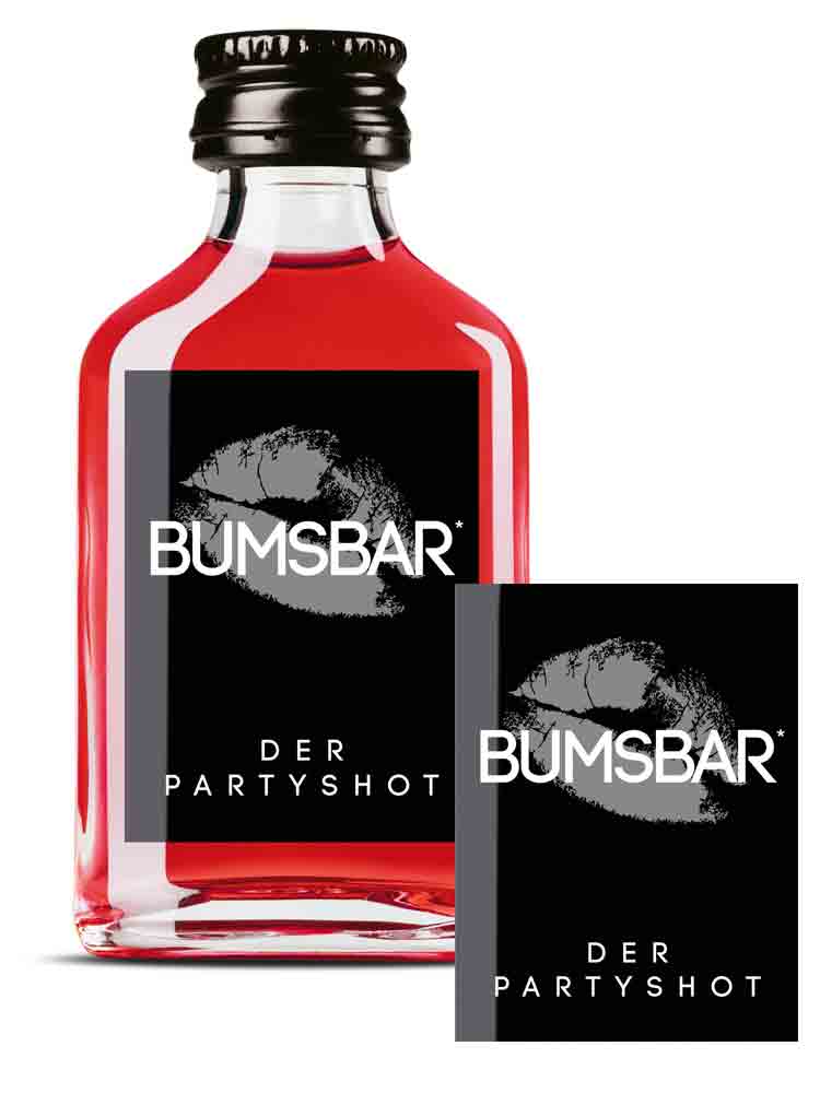 BUMSBAR - PARTYHOT Granatapfellikör 20ml