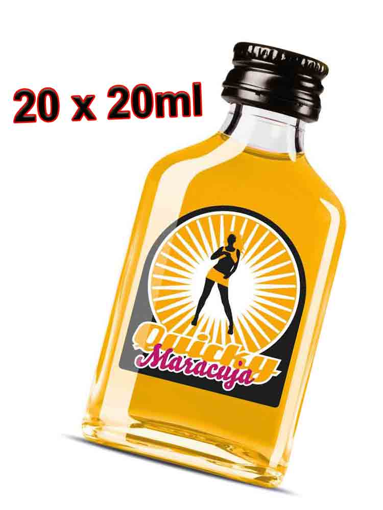 QUICKY Maracuja - Maracujalikör 20ml - 20 Stück
