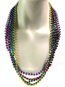 Rainbow Mardi Gras Perlenketten