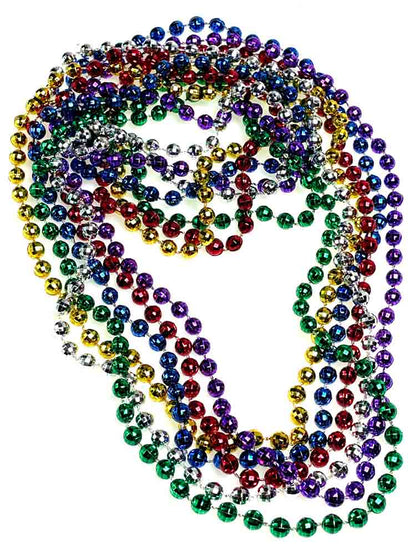 Rainbow Mardi Gras Perlenketten