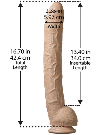 RAMBONE Super-Dildo - hautfarben
