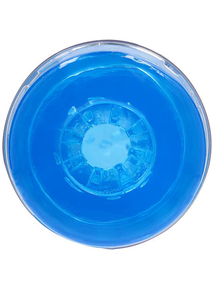 REAL ROCK Easy Rider Textured Masturbator - transparent-blau