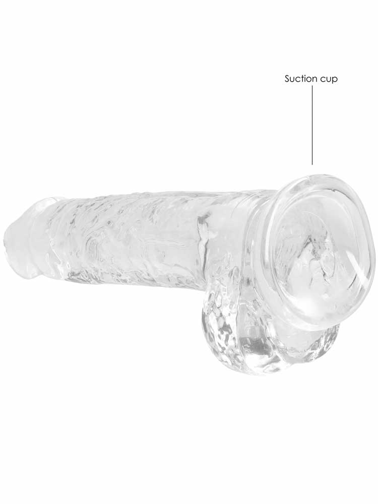 REALROCK Dildo Crystal Clear 8" klar