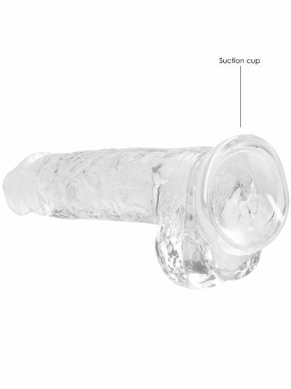 REALROCK Dildo Crystal Clear 8" klar