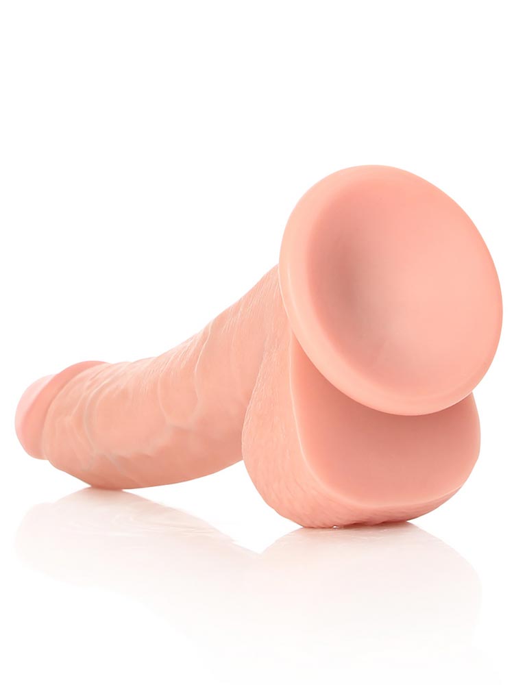 REALROCK Realistik Curved Dildo 8" natur