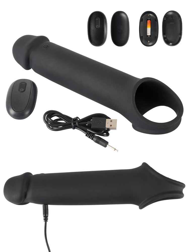 REBEL ferngesteuerte Penishülle + Vibration
