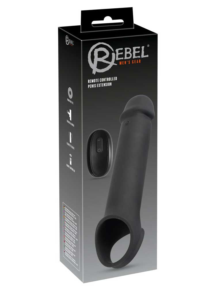 REBEL ferngesteuerte Penishülle + Vibration