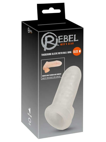 REBEL Penishülle Dicker & Länger - Größe M