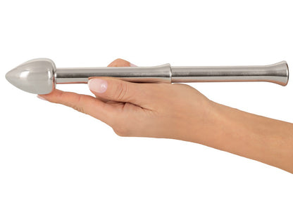 REBEL Vibrating Prostata Stimulator Metal Milking Stick
