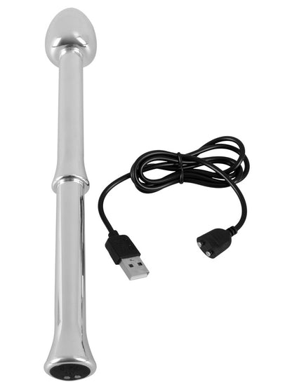 REBEL Vibrating Prostata Stimulator Metal Milking Stick