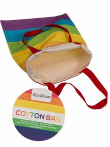 Regenbogen Baumwollbeutel
