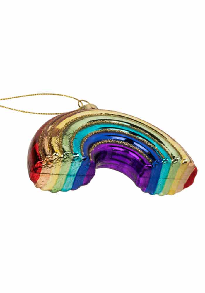 Gay Pride Regenbogen Glasanhänger BOGEN