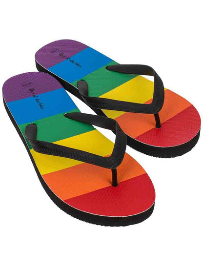 Rainbow Pride FLIP-FLOPS Badesandalen