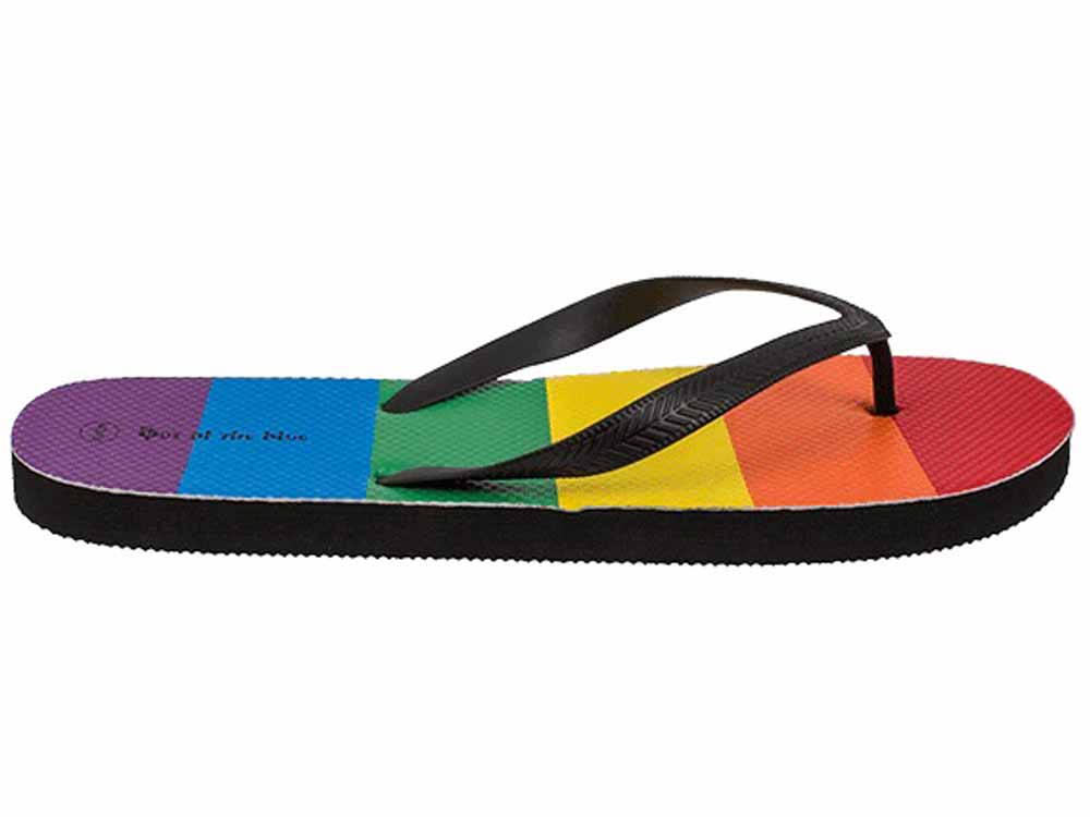Rainbow Pride FLIP-FLOPS Badesandalen