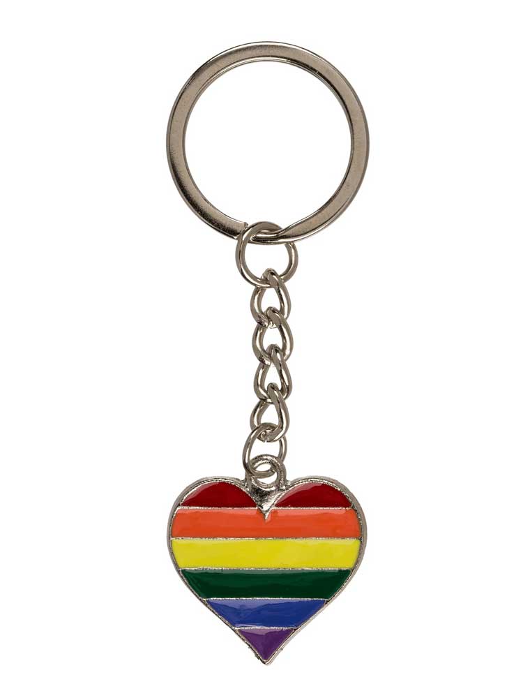 Schlüsselring Pride Herz