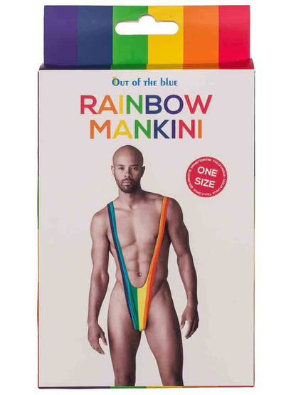 Rainbow Pride MANKINI Herrenbadeanzug