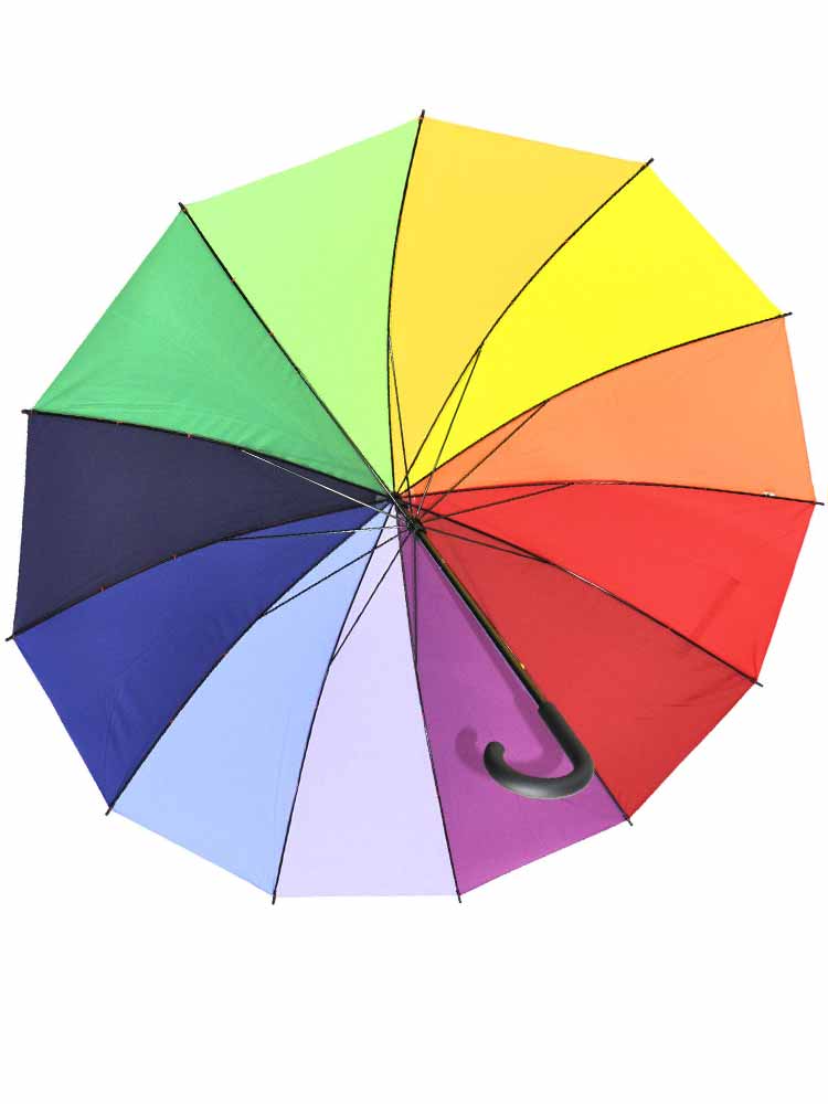 Gay Pride Regenbogen Partnerschirm 130m