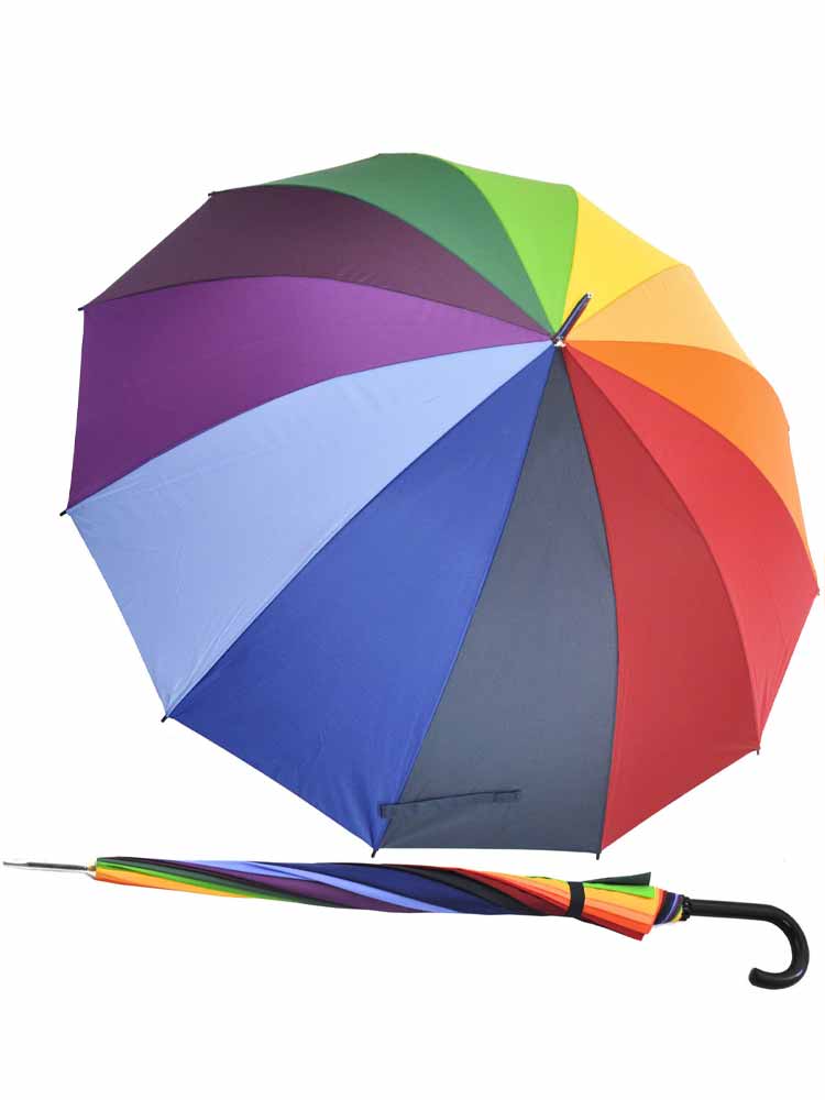 Gay Pride Regenbogen Partnerschirm 130m
