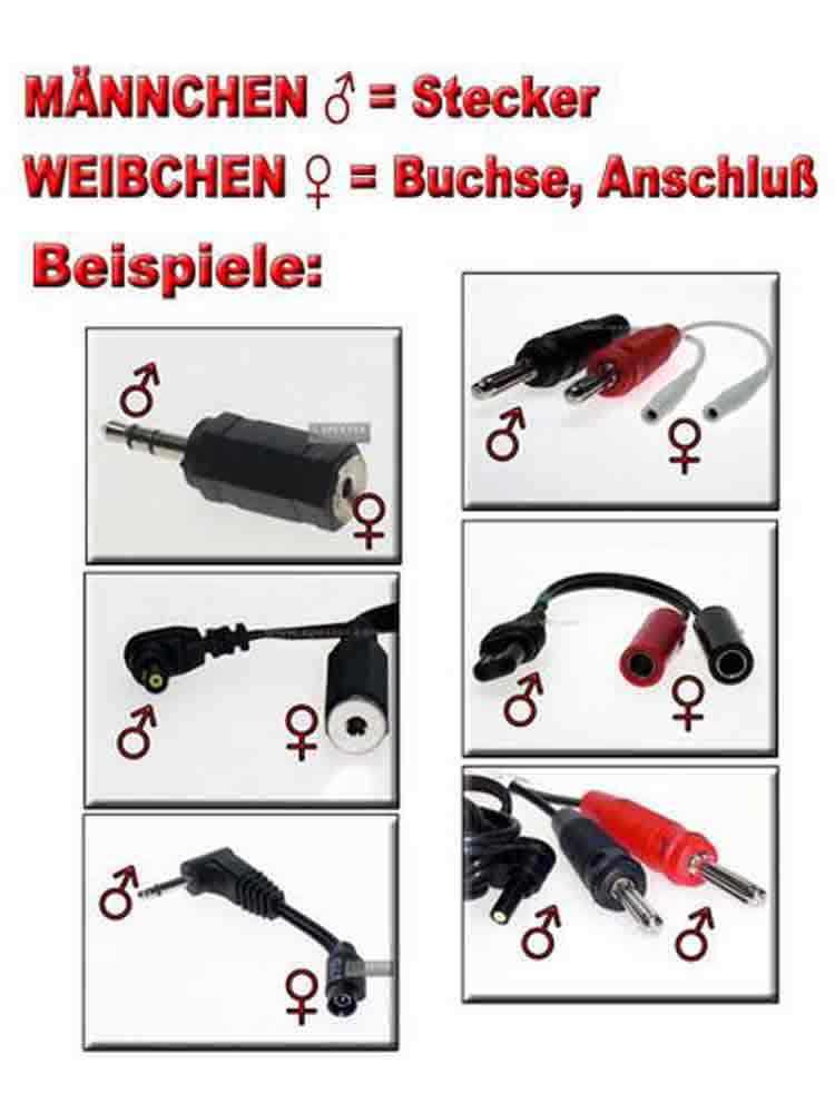 Reizstrom Adapter #24 - 4mm Buchse zu 4mm 90-Grad-Stift