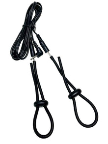 Reizstrom Silikon Penisschlaufen mit Kabel
