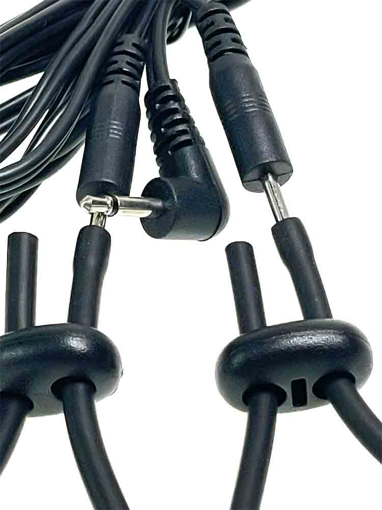 Reizstrom Silikon Penisschlaufen mit Kabel