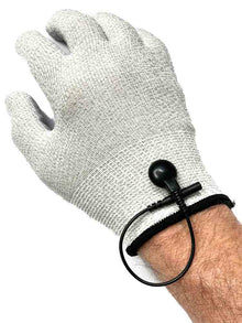 Reizstrom E-Stim - Handschuhe mit Kabel