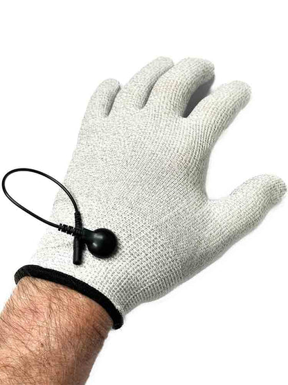 Reizstrom E-Stim - Handschuhe mit Kabel