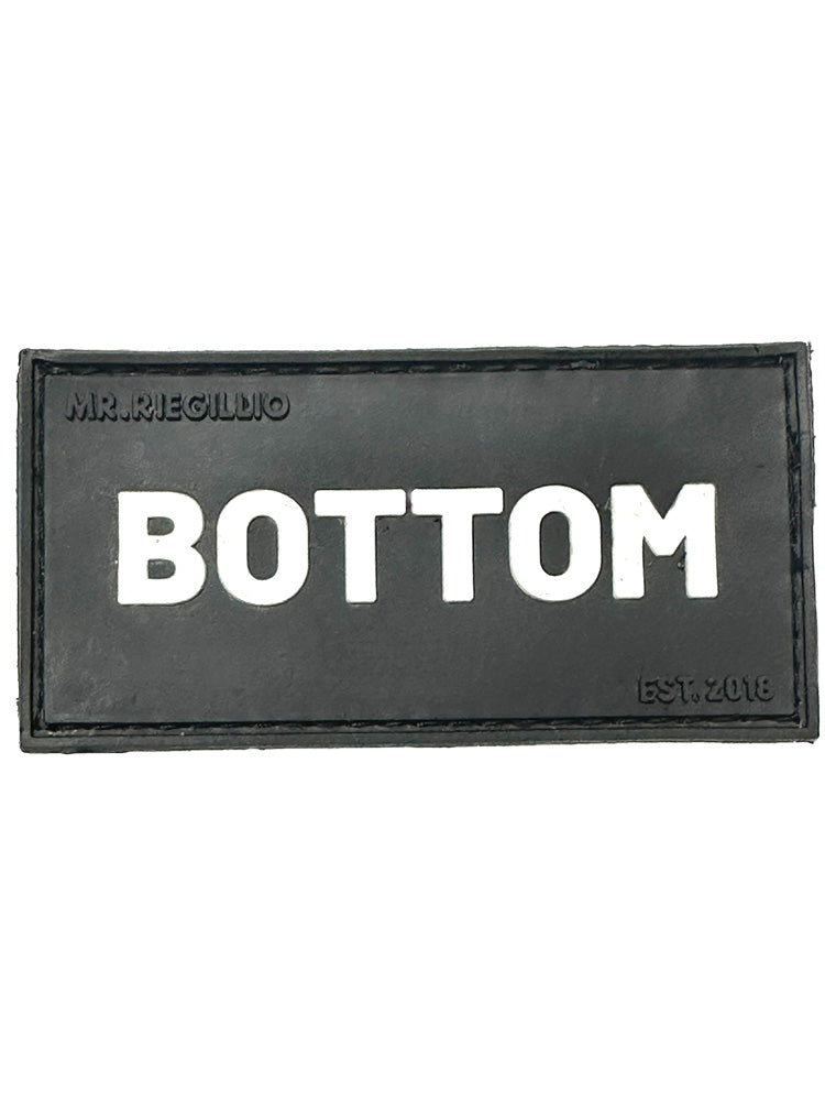 Riegillio Patch - BOTTOM schwarz-weiß