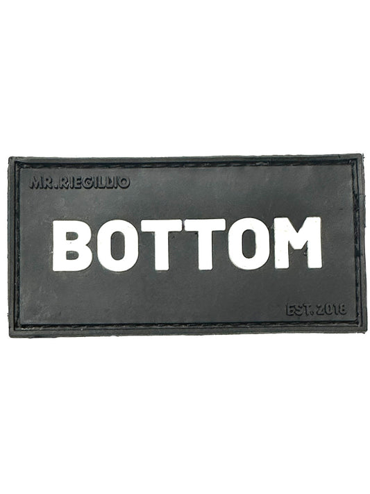 Riegillio Patch - BOTTOM schwarz-weiß