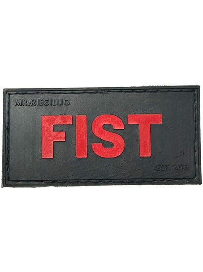 Riegillio Patch - FIST schwarz-rot