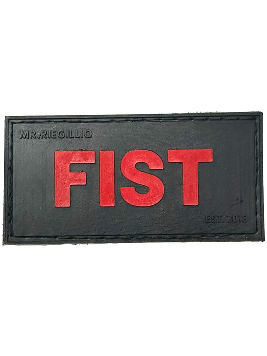 Riegillio Patch - FIST schwarz-rot