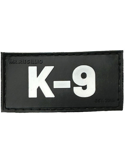 Riegillio Patch - K9 schwarz-weiß