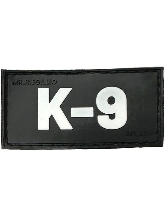 Riegillio Patch - K9 schwarz-weiß