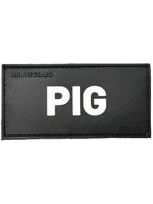Riegillio Patch - PIG schwarz-weiß