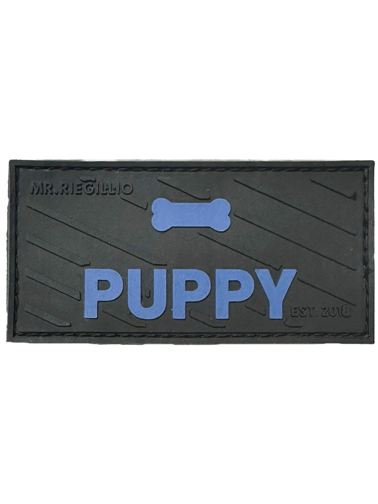 Riegillio Patch - PUPPY schwarz-blau