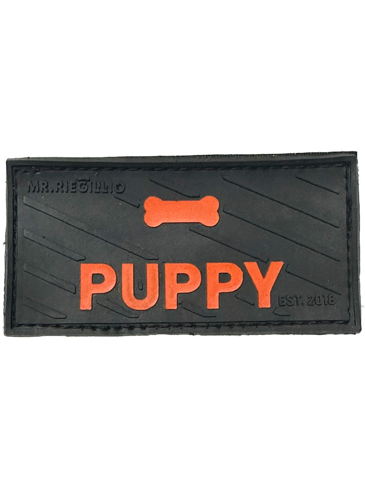 Riegillio Patch - PUPPY schwarz-orange